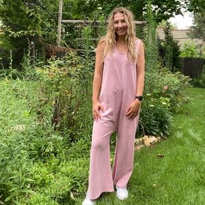 Cotton Stretch Harem Romper New